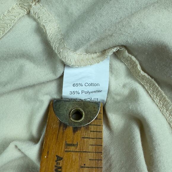 SHEIN John Galt Cowboys Knockoff Tee Women’s M Cropped Western Style Beige - Picture 4 of 6